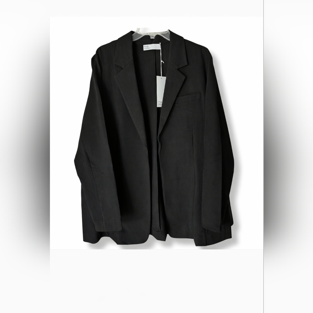 Pari Passu NWT Ponte Debi Open Blazer in Black Size D18
